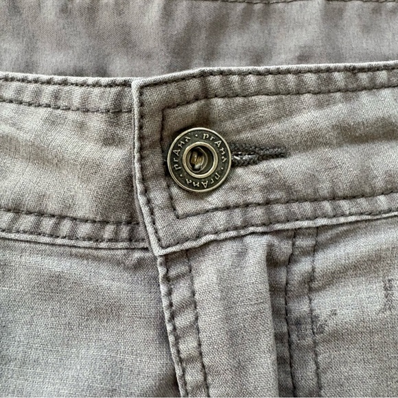 PrAna Furrow Shorts Men's 36x8*(38x7.5) Brown Chino Hemp Blend Outdoor Hiking - Picture 12 of 13